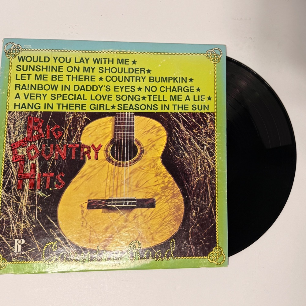 Big Country Hits Country Road‎ Vinyl LP JS-6151 1974 Sunshine On My Shoulder